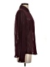 Express Outlet 100% Polyester Burgundy Long Sleeve Blouse Size S - photo 4