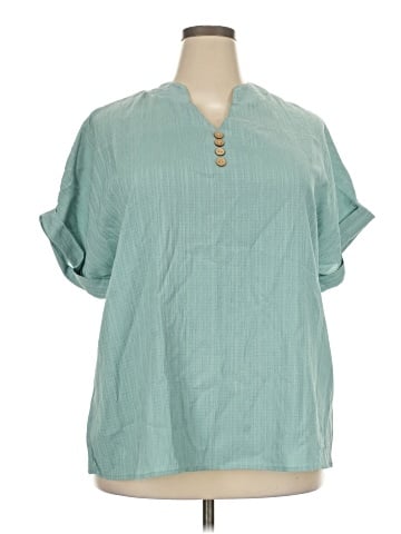 Unbranded Short Sleeve Blouse (view 1)