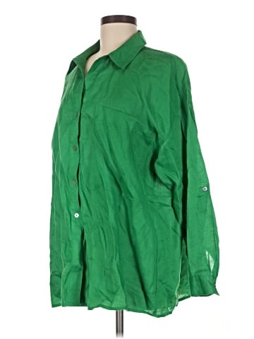 Magaschoni Long Sleeve Polo (view 1)
