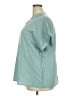 Unbranded Teal Short Sleeve Blouse Size 3XL - photo 5