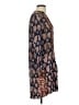 Tiny 100% Rayon Paisley Blue Casual Dress Size XS - photo 4