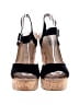 Steve Madden Black Wedges Size 9 - photo 2