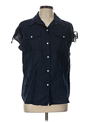 Chaps Sleeveless Button-Down Shirt (view 1)