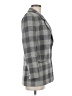 Burberry Checkered-gingham Gray Vintage Blazer Size 6 - photo 4