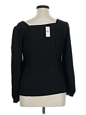 Ann Taylor Long Sleeve Blouse (view 2)