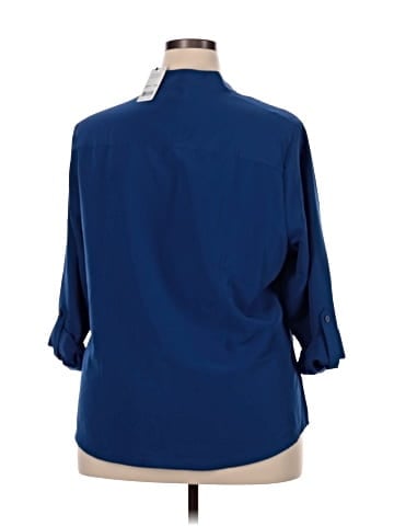 NY Collection 3/4 Sleeve Blouse (view 2)