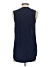 Daniel Rainn 100% Silk Blue Sleeveless T-Shirt Size XS - photo 2