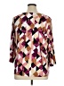 JM Collection Pink 3/4 Sleeve Blouse Size 1X - photo 2