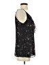 CAbi 100% Polyester Black Sleeveless Blouse Size S - photo 4