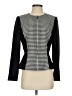 Tahari by ASL 100% Polyester Houndstooth Black Blazer Size 4 - photo 1