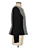 Tahari by ASL 100% Polyester Houndstooth Black Blazer Size 4 - photo 4