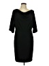 Jessica Howard Solid Black Cocktail Dress Size 12 - photo 1
