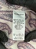 Chadwicks 100% Polyester Paisley Purple Long Sleeve Blouse Size XL - photo 9