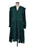 Amadi 100% Rayon Teal Casual Dress Size M - photo 1