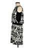 En Focus Studio Graphic Black Cocktail Dress Size 8 - photo 5