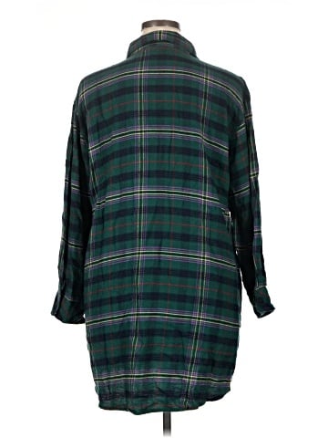 Lauren by Ralph Lauren 3/4 Sleeve Button-Down Shirt (view 2)