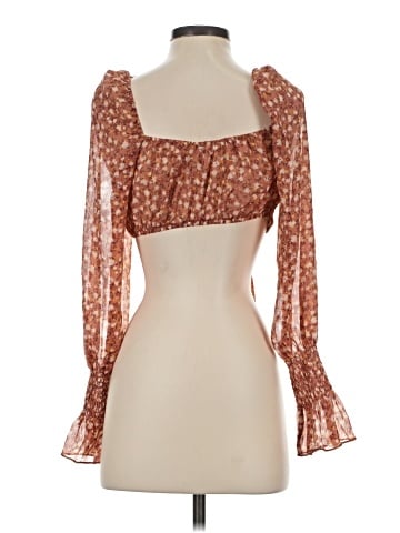 Timing Long Sleeve Blouse (view 2)