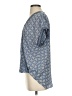 Max Studio Blue Short Sleeve Blouse Size S - photo 5