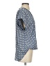 Max Studio Blue Short Sleeve Blouse Size S - photo 4