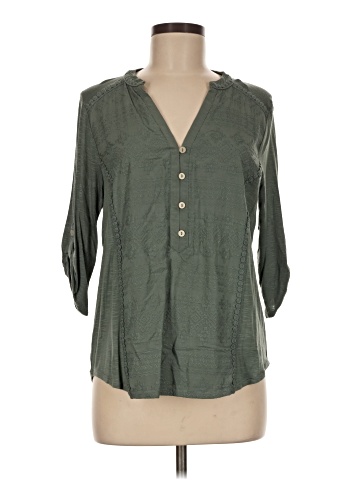 Democracy 3/4 Sleeve Blouse (view 1)