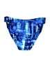 Speedo Graphic Blue Swimsuit Bottoms Size 8 - photo 2
