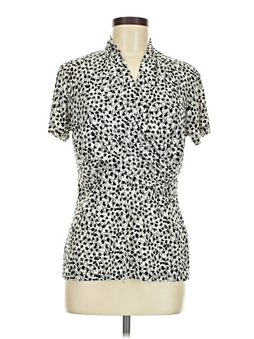 DKNY Short Sleeve Blouse (view 1)