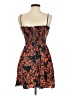 Parker 100% Silk Paisley Orange Cocktail Dress Size S - photo 2