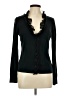 Chaps Black Long Sleeve Top Size L - photo 1