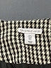 Sincerely Jules Houndstooth Ivory Vest Size S - photo 6