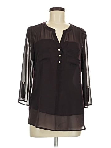 Express Outlet 3/4 Sleeve Blouse (view 1)
