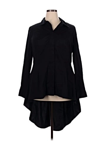Lane Bryant Long Sleeve Blouse (view 1)