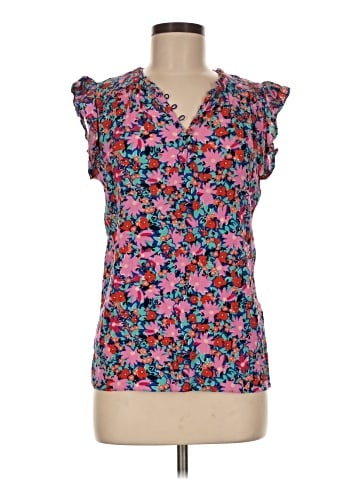 Ann Taylor LOFT Short Sleeve Blouse (view 1)