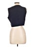 Unbranded 100% Polyester Blue Sleeveless Blouse Size L - photo 2