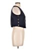 Unbranded 100% Polyester Blue Sleeveless Blouse Size L - photo 4