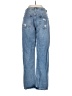 Forever 21 100% Cotton Hearts Blue Jeans Size 27 waist - photo 2