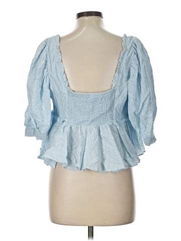 Free People 3/4 Sleeve Blouse (view 2)