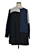Alfani 100% Polyester Polka Dots Blue Kimono Size 1X - photo 1