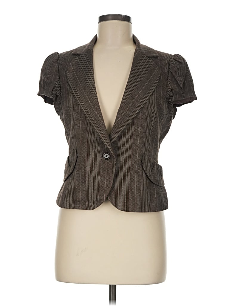 Pre-owned Bcbgmaxazria Blazer Jacket In Brown
