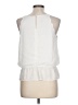 I.N. San Francisco 100% Polyester White Sleeveless Blouse Size L - photo 2