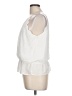 I.N. San Francisco 100% Polyester White Sleeveless Blouse Size L - photo 5