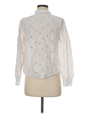 Ultra Pink Long Sleeve Blouse (view 2)