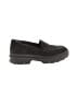 Dr. Scholl's 100% Leather Solid Black Flats Size 8 - photo 1
