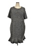Leota Tweed Gray Casual Dress Size 2X - photo 1