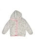 Mud Kingdom 100% Polyester Ivory Zip Up Hoodie Size 100 cm / US 3-4 - photo 1