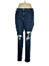 Levi's Hearts Blue Jeans Size 16 - photo 1