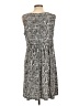 Soma Houndstooth Black Casual Dress Size L - photo 2