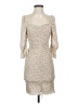 Blush 100% Polyester Ivory Cocktail Dress Size S - photo 1