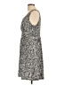 Soma Houndstooth Black Casual Dress Size L - photo 5