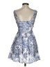 Zara Paisley Blue Cocktail Dress Size S - photo 2