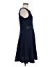 Owin Solid Blue Cocktail Dress Size M - photo 4